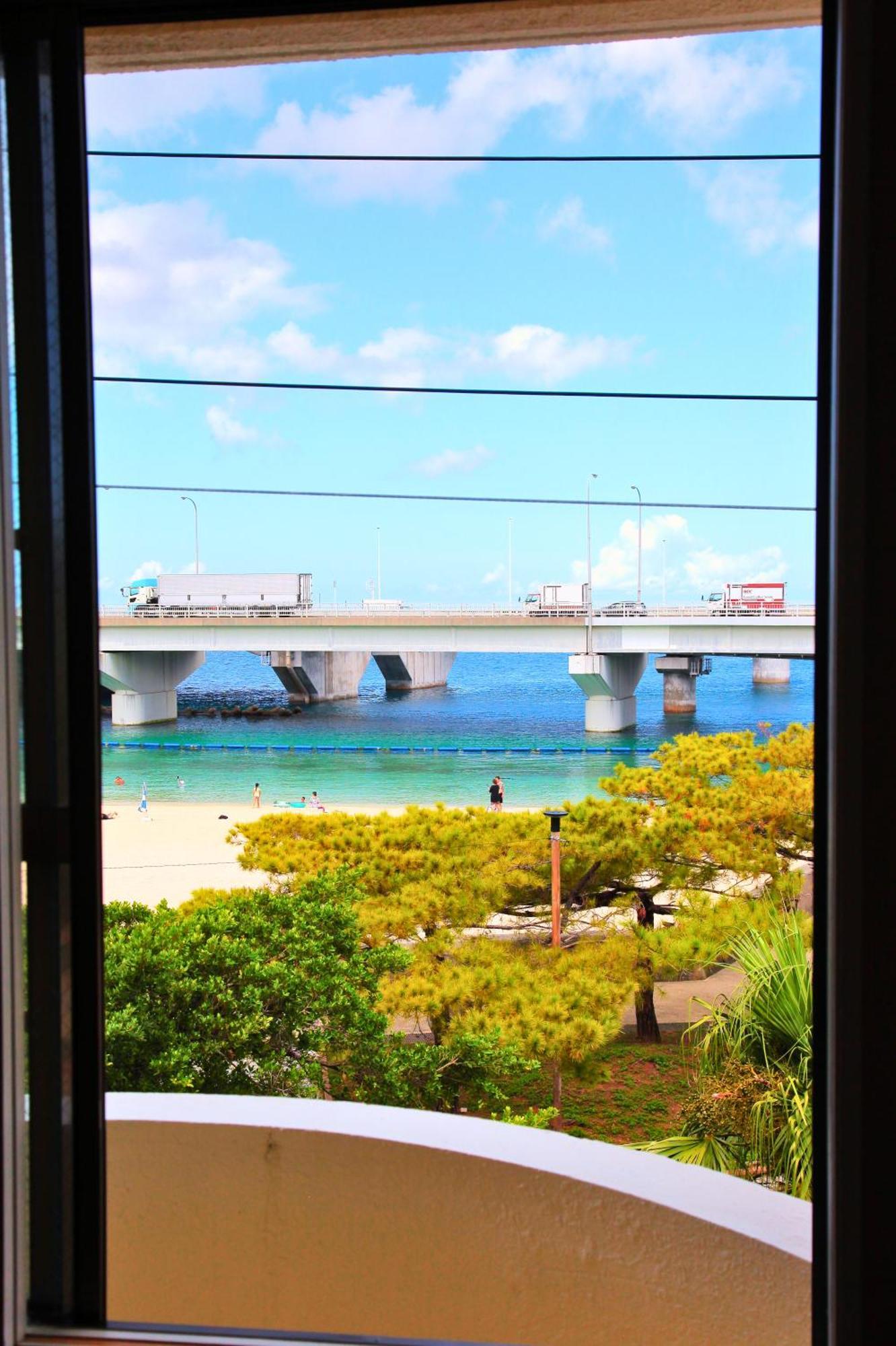 Hotel Gala Naha'S Only Sandy Beach Front All Rooms Oceanview Eksteriør billede